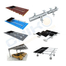 4 Solar Panels 10kw~16kw Residensial Home Solar Panels Solar Mounting System Structure Kliplok Racking System